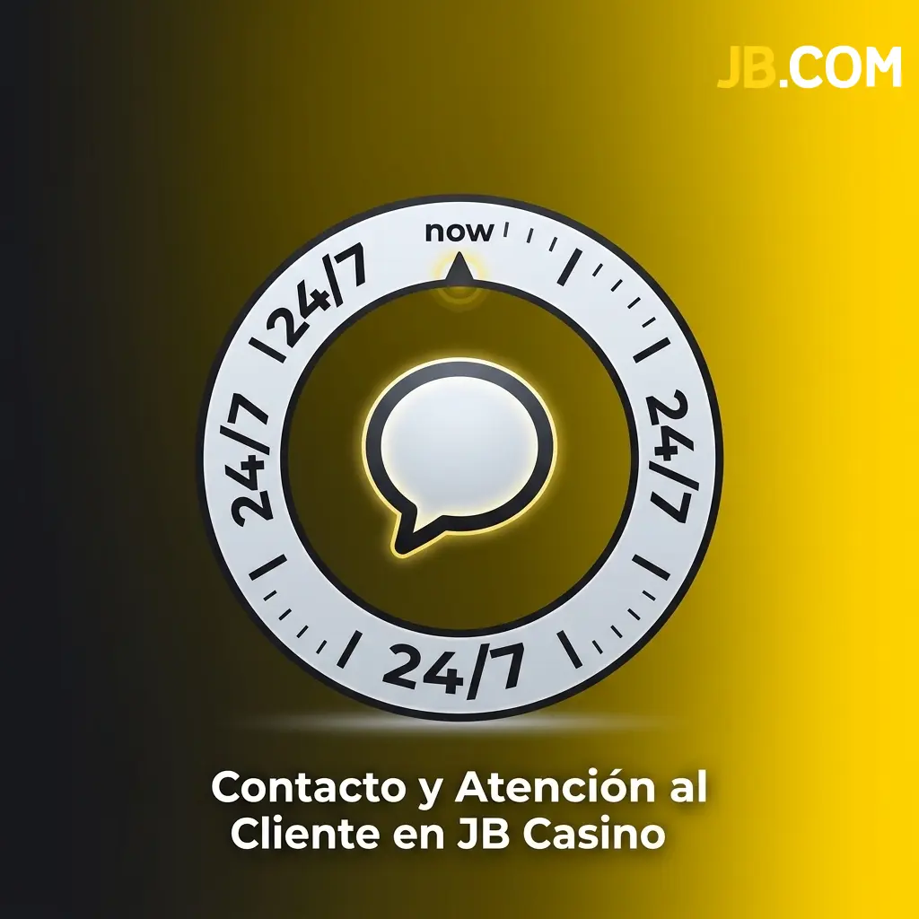 Agente de atención al cliente de JB Casino disponible 24/7 por chat, email y preguntas frecuentes
