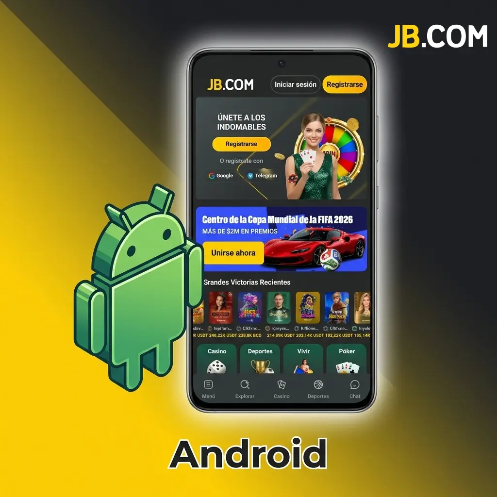 App de JB Casino para Android: descarga APK desde el sitio oficial, compatible con Android 6.0 o superior