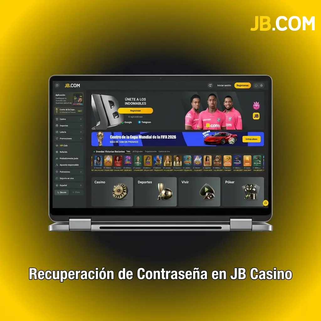Guía para recuperar contraseña en JB Casino mediante correo electrónico en pocos pasos