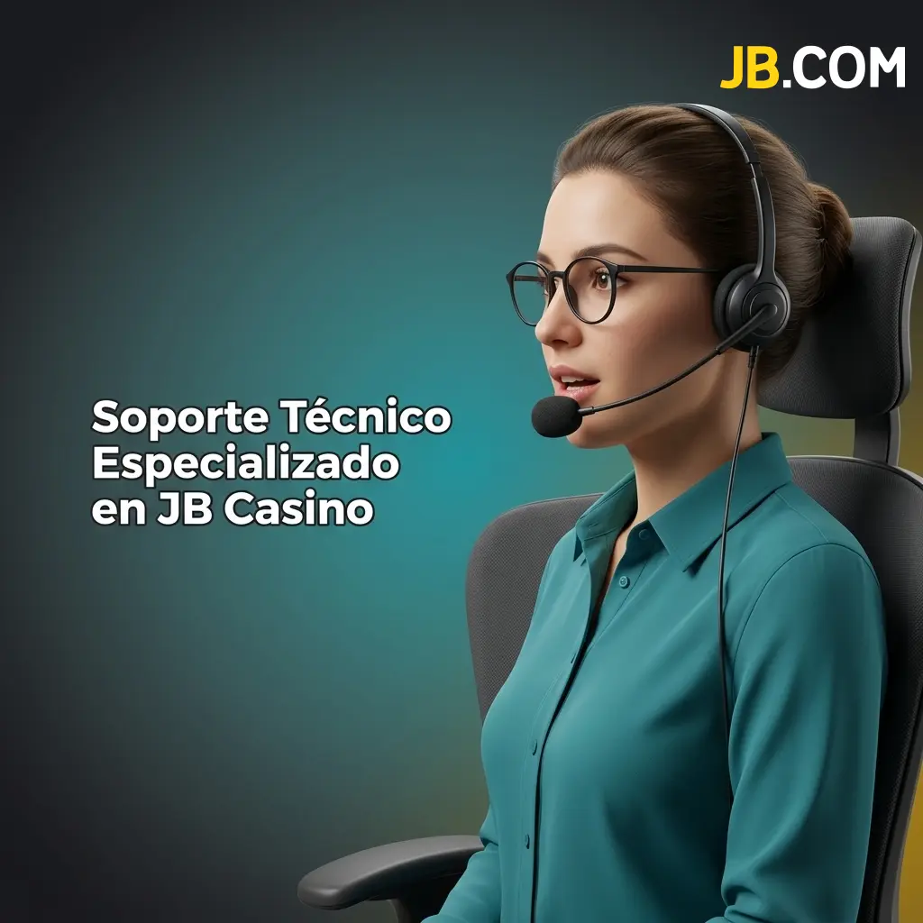 Equipo de soporte técnico de JB Casino resolviendo incidencias de plataforma, acceso y errores de software